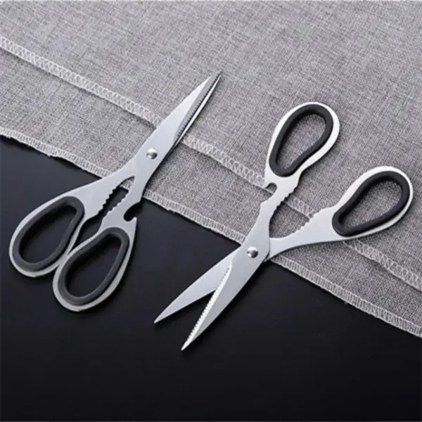 Multifunctional Stainless Steel Kitchen Scissors - Image 8