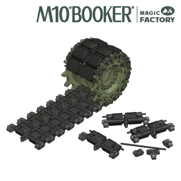 1/35 Scale M10 Booker Combat Vehicle Model Kit - Image 4