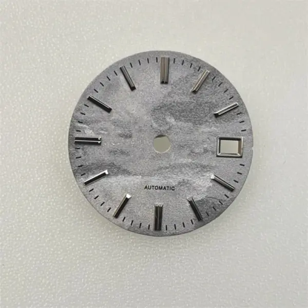 28.5mm Stainless Steel Watch Dial for NH35 - Image 3