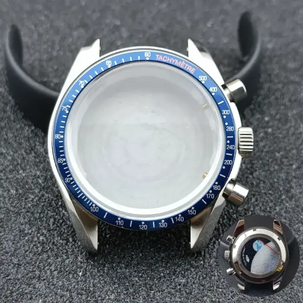 39.7mm Stainless Steel Watch Case for VK63 - Image 11