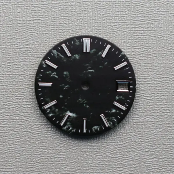 Green Luminous 28.5mm Watch Dial for SKX007 - Image 3