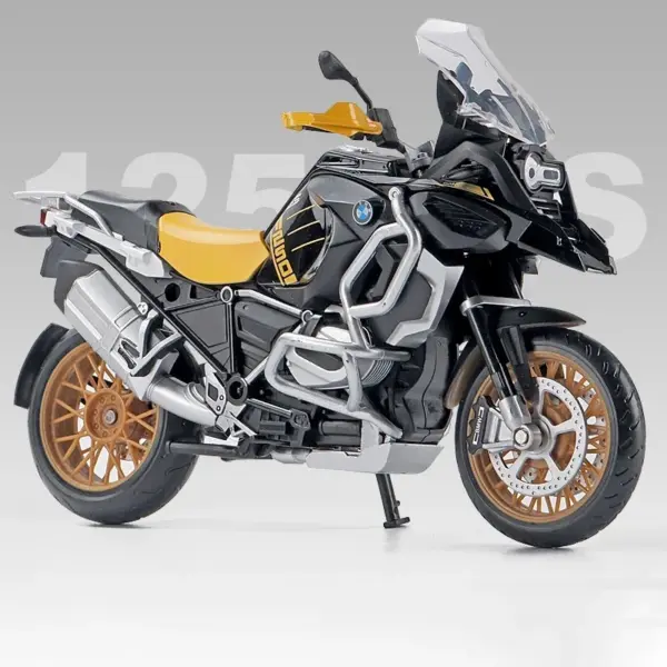 1:12 BMW R1250GS ADV Alloy Motorcycle Model - Image 2