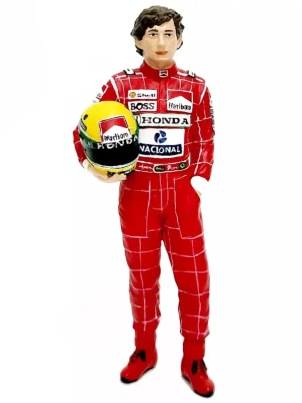 1:18 Scale Male Racing Car Driver Figurine - Image 4