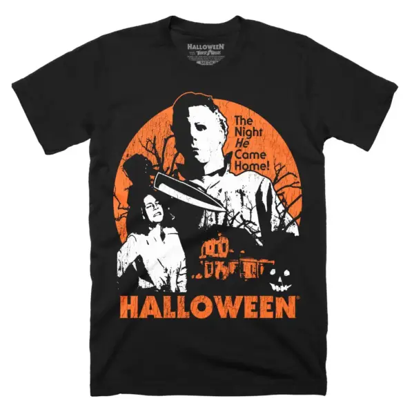 Halloween Casual Cotton T-Shirt for Men