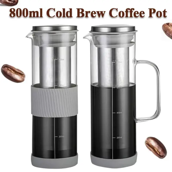 800ml Cold Brew Coffee Maker with Handle