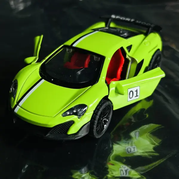Children's Diecast Sports Car Model Toy - Image 3