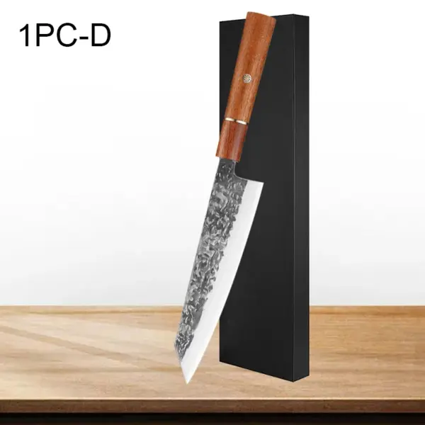 Professional Chef Knife Set with Wooden Handle - Image 9