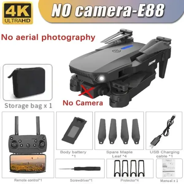 E88Pro Drone 4K Dual Camera with GPS - Image 12