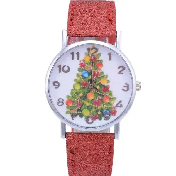 Women's Quartz Watch with Leather Strap - Image 5