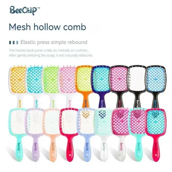 Honeycomb Curved Hair Brush for Styling