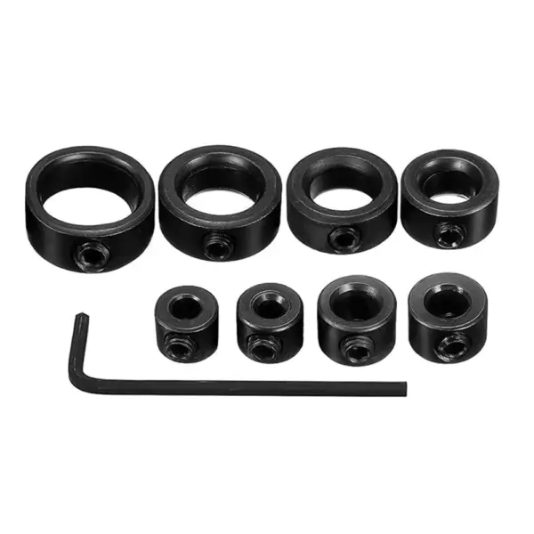 9-Piece Drill Bit Depth Stop Collar Set - Image 7