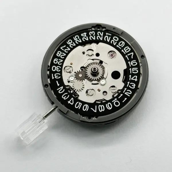 NH34 Automatic Mechanical Watch Movement Black - Image 4