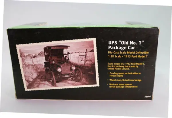 1913 Model T UPS Diecast Truck 1:18 Scale - Image 3