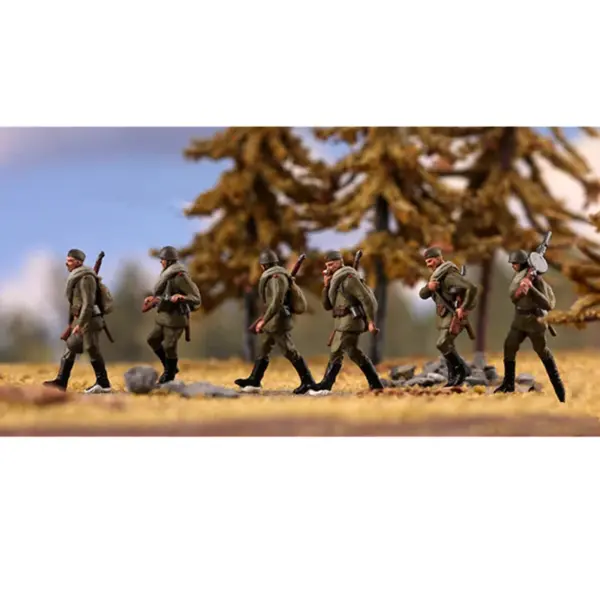 1/72 Scale Soviet Red Army Soldiers Set - Image 2