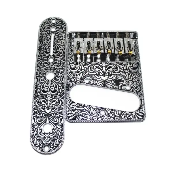 6 String Roller Saddle Bridge for TL Guitar - Image 4