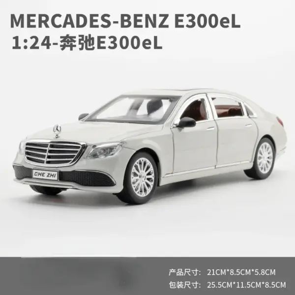 1:24 Mercedes-Benz E300 Diecast Model Car - Image 8