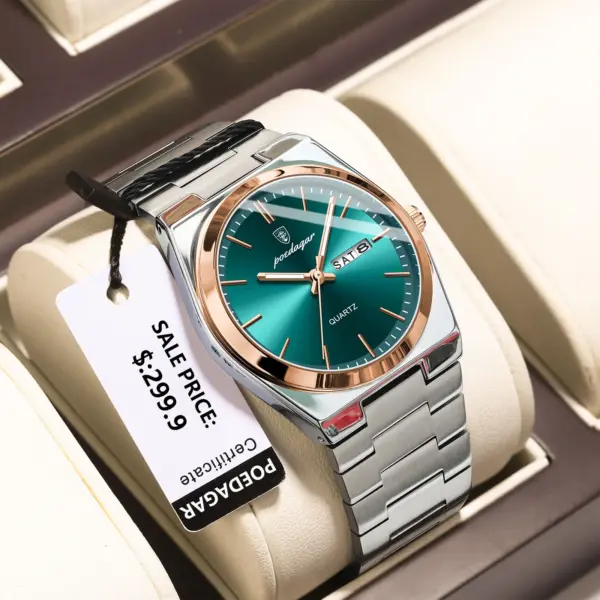 Luxury Quartz Men's Sports Watch Waterproof - Image 14