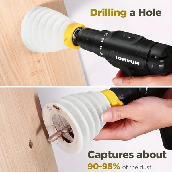 Scalable Drill Dust Cover Collector Accessory - Image 2