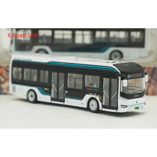 Diecast 1/120 Scale Shanghai Bus Model - Image 7