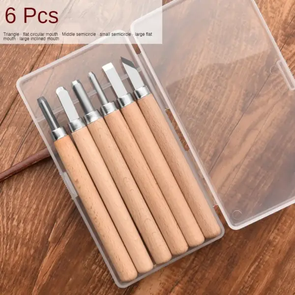 Wood Carving Chisel Knife Set 3-12pcs - Image 8