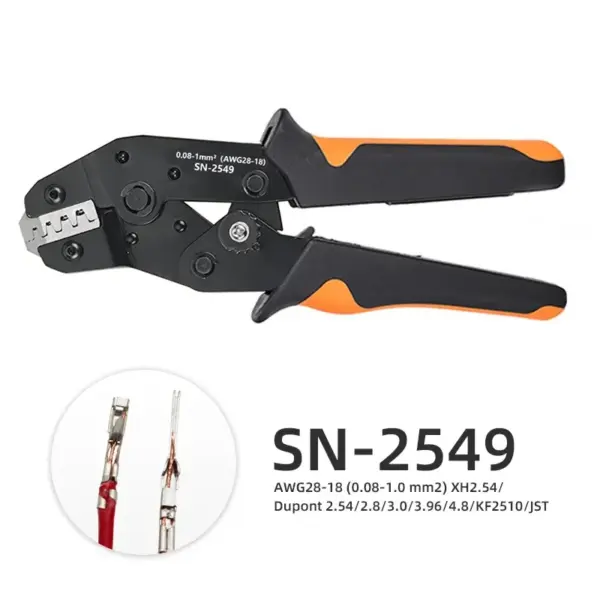 Ratcheting Crimping Tool for JST Dupont Terminals - Image 8