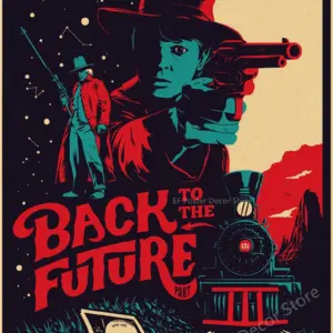 Vintage Back To The Future Movie Poster Print 60 S94b726a97fed4b4fa4fa6db0a776894af 1