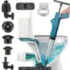 High-Pressure Toilet Plunger and Dredger Set