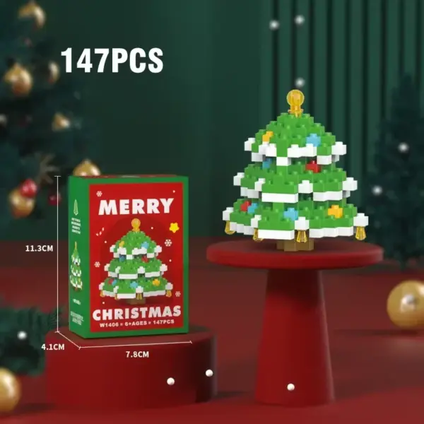 Santa Claus Micro Building Block Decoration - Image 9