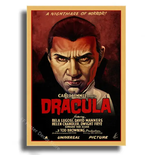 Monsters Movie Poster Vintage Home Decor - Image 25