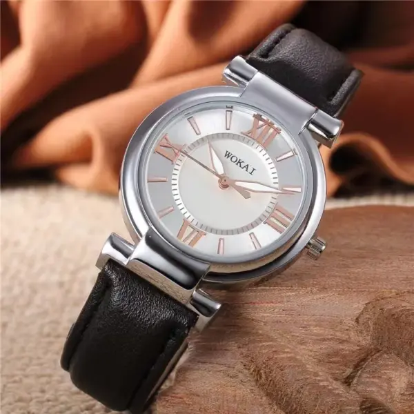 Men's Luxury Water-Resistant Leather Watch - Image 7