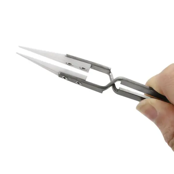 Precision Ceramic Tweezers Set 3-Piece - Image 2