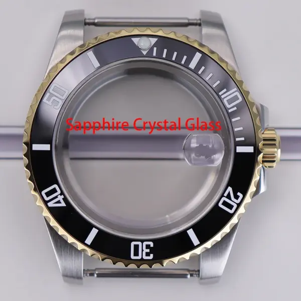 40mm Stainless Steel Watch Case for Movements - Image 12