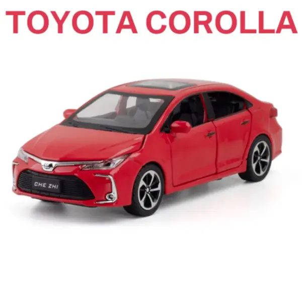 1:32 Toyota Corolla Alloy Diecast Model Car - Image 9