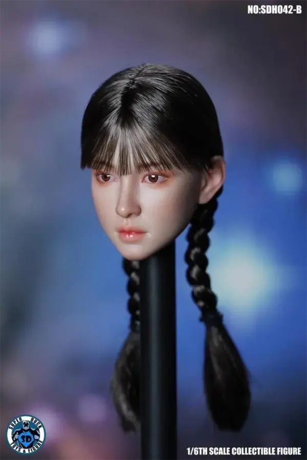 1/6 Scale Asian Beauty Head Sculpt Model - Image 4