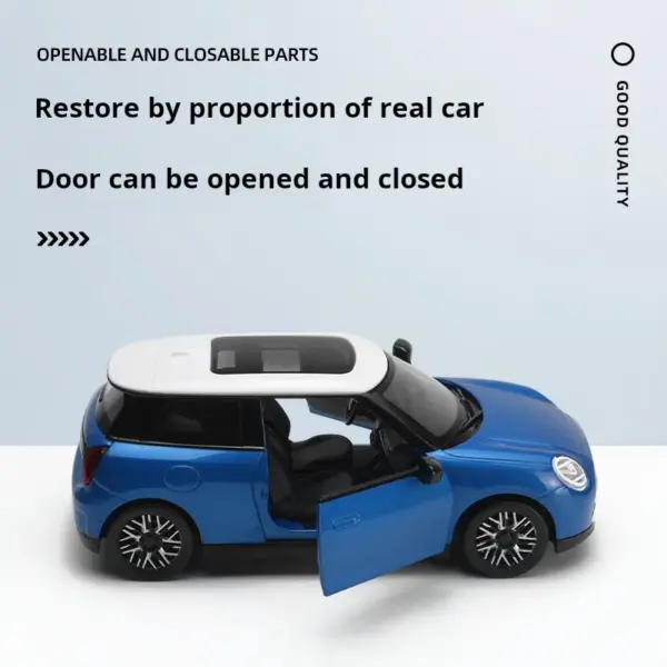 1:28 BMW Mini Cooper Diecast Car Model - Image 5