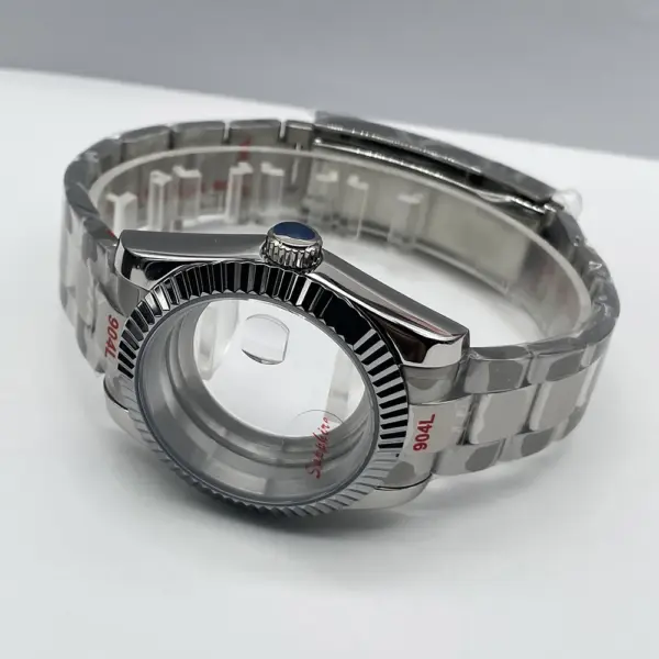 40mm Stainless Steel Watch Case Kit NH35 NH38 - Image 4