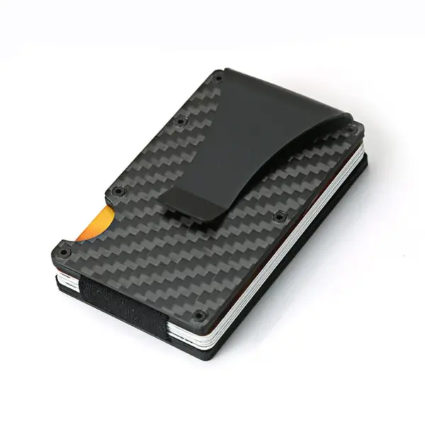 Forged Carbon Fiber RFID Card Holder Wallet - Image 25