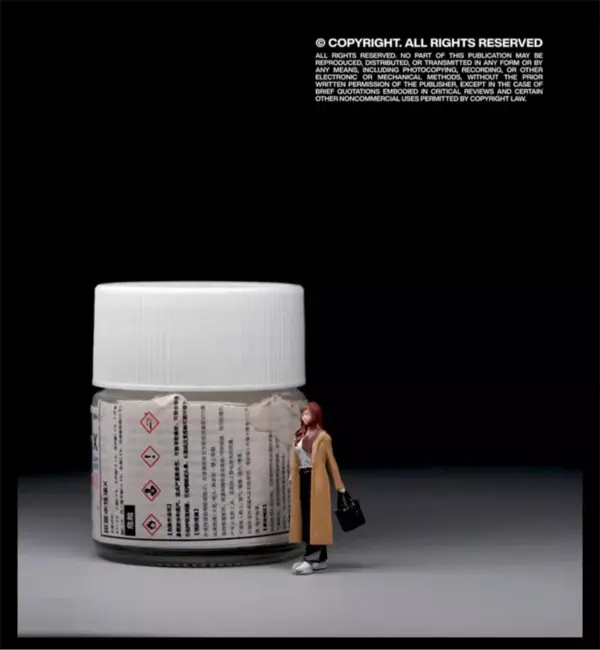 1:64 Scale Resin Fashion Girl Action Figure - Image 3