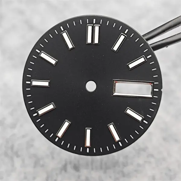 28.5mm Green Luminous Watch Dial for NH36 - Image 7