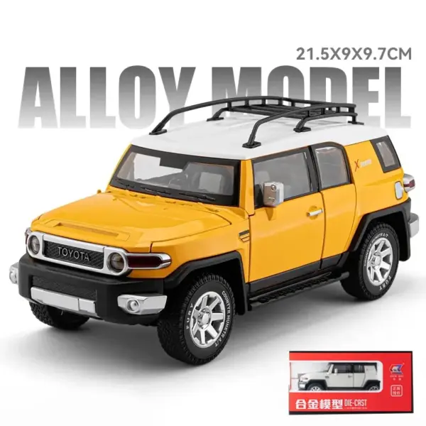 1:24 Toyota FJ Cruiser Diecast Model Car - Image 13