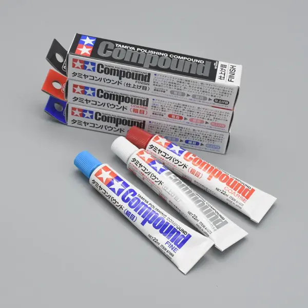 Tamiya Model Polishing Compound Set 22ml - Image 4