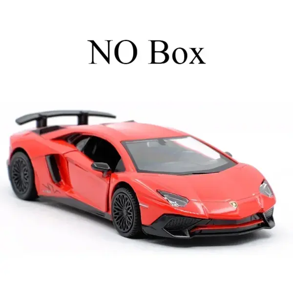 1:36 Scale Lamborghini Aventador Diecast Model - Image 9