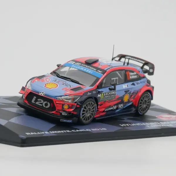 1:43 Scale Diecast Alloy Hyundai I20 WRC Model