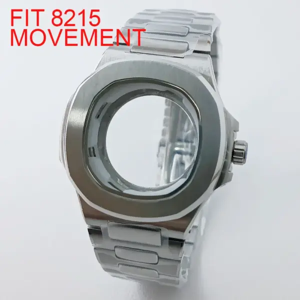 M8215 43mm Stainless Steel Watch Case - Image 2