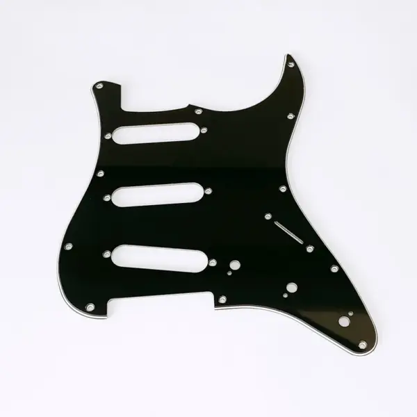 11 Hole Stratocaster Guitar Pickguard 3 Ply - Image 17