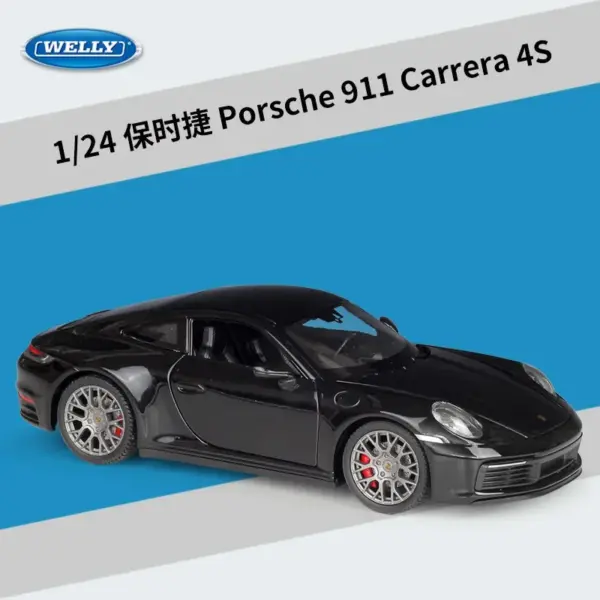 Porsche 911 Carrera 4S Diecast Model Car 1:24 - Image 11