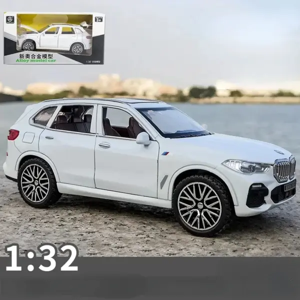 1:32 BMW X5 SUV Alloy Diecast Model Car - Image 6