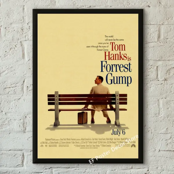 Vintage Movie Poster Canvas Print A4 A3 Sizes - Image 8