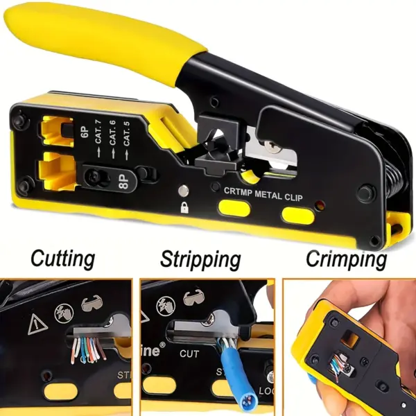Ethernet Crimping Tool Kit for Cat5 Cat6 - Image 6