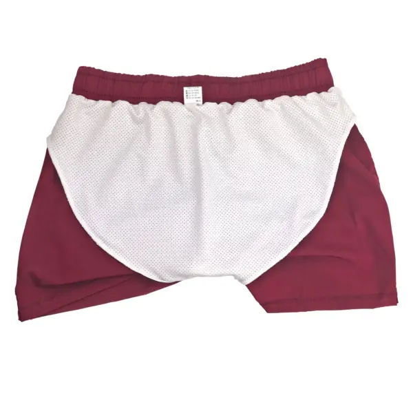 Men's Quick Dry Athletic Gym Shorts with Pockets - Image 6